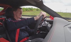 Porsche’s Walter Rohrl Looks Completely Relaxed while Hot Lapping a 911 GT3 RS