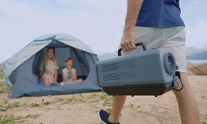 Portable Air Conditioner Has It All, Also Works as a Flashlight and a Bluetooth Speaker