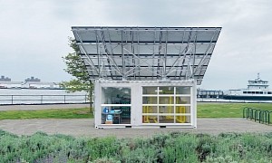 Portable MicroFactory From Shipping Containers Runs on Solar Power, Reduces Plastic Waste