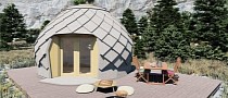 Portable Tiny Dome Can Be the Perfect Retreat Spot, It Is Built to Last 500 Years