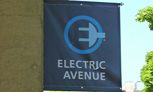 Portland Prepares for Electric Cars by Testing Electric Avenue