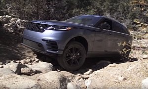 Posh 2018 Range Rover Velar Goes Off-Roading to Prove It's Worthy of Its Name