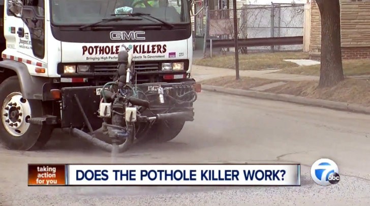 Dalek "Pothole Killer" Utility Truck
