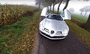 POV Driving a Mercedes-Benz SLR McLaren Roadster - Classic in the Making <span>· Video</span>