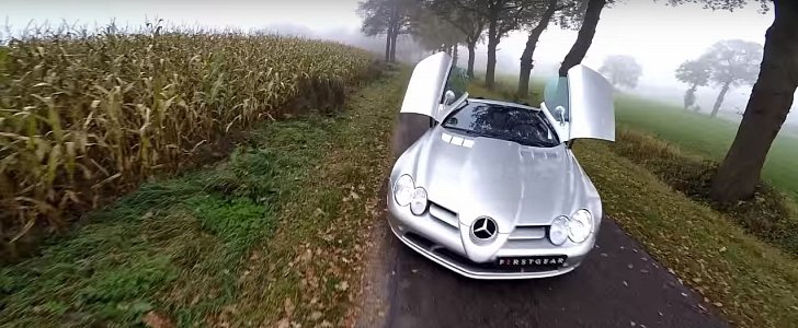 Mercedes-Benz SLR McLaren Roadster POV video