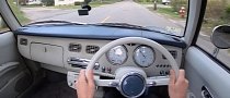 POV Test Drive of 1991 Nissan Figaro Looks Very Serene, Pretty Fun Too
