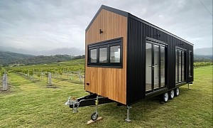 Practical Design Meets Luxurious Comfort Inside This Fresh Tiny Home on Wheels