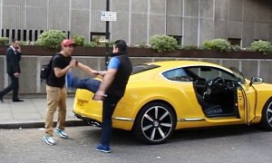 Prank: Spray Painting Supercars in London Goes Wrong