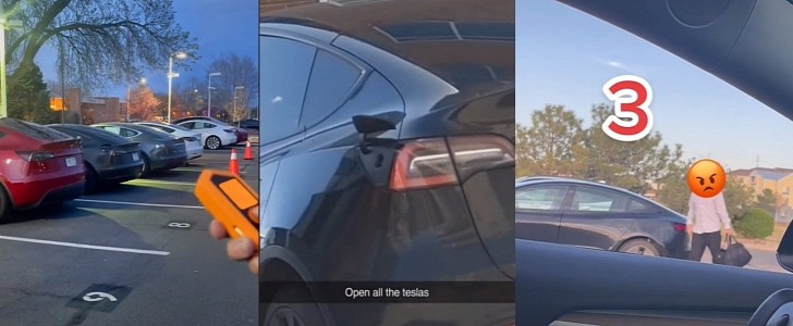 Pranksters troll Tesla owners by abusing charging port convenience feature