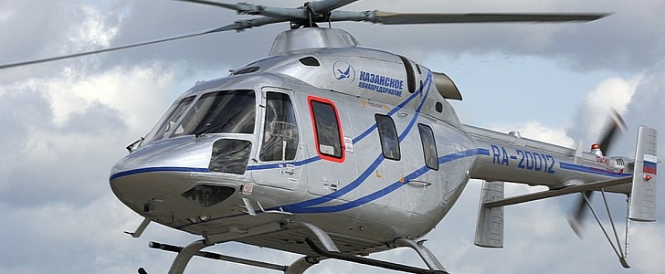The Ansat helicopter is powered by twin PW-207K engines made by Pratt & Whitney
