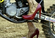 Pre-Valentine’s Day: For a Biker, This Is More Lady-Like than Anything Else