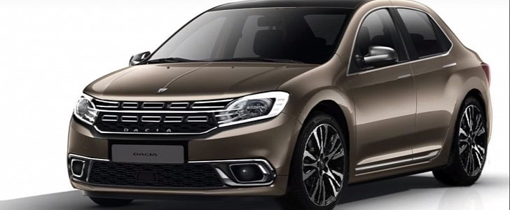 Premium Dacia Logan Rendered as €20,000 Range-Topper with Mercedes-Benz Interior