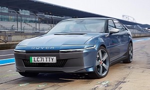 Premium Rover Sedan and Luxuriously Edgy Lagonda Spring Back to Digital EV Life
