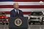 President Joe Biden Drives the 2023 Ford F-150 Lightning, Loves Its Acceleration