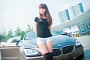 Pretty Chinese Girl Presents BMW's 6 Series Gran Coupe