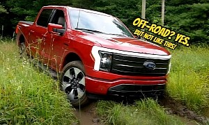 Pricey Ford F-150 Lightning Goes Through Real-World Off-Road Test, Doesn't Ace It