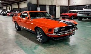 Pricey, Louvered 1970 Ford Mustang Mach 1 Flaunts Stylish Calypso Coral Look