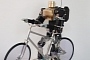 PRIMER-V2 Robot Rides a Bicycle in Japan