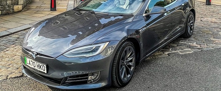 Prince Charles used this Tesla Model S for 5 months, it's now for sale