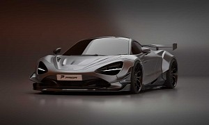 Prior Design Gives the McLaren 720S Some Ominous Widebody Gains