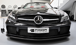 Prior Design Launches the Mercedes SL Black Edition