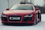 Prior-Tuned Audi R8 Looks Devilish in the Snow