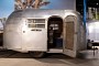 Pristine 1948 "Ruby" Airstream Travel Trailer Is Now Sitting in a Museum for All To See