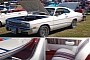 Pristine 1974 Dodge Dart "Hang 10" Flaunts Factory Swimsuit Fabric and Surfboard