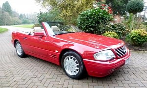 Pristine Mercedes-Benz SL500 For Sale At Auction, It Only Has 81 Miles
