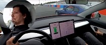Pro Driving Modded Tesla Model 3 on the 'Ring Scares the Hell Out of Its Owner