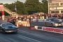 Pro-Mod Corvette Drag Races Street Cars from a Roll, Hilarity Ensues