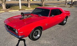 Pro-Street 1968 Chevrolet Camaro Combines 383 Muscle With B&M Mega Blower