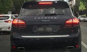 Probably Fake Porsche Cayenne Spotted in Melbourne With Hilarious Badge Typo