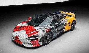 Probably the Most Colorful McLaren You've Ever Seen Is Three Race Cars Into One