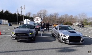 ProCharged “Bat-Stang” Street-Races a Charger Before Drag Strip-Meeting a GT500