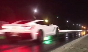 Procharged Chevrolet Corvette Sets 1/4-Mile Record with Amazing 8.0s Run