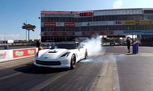 Procharged Chevrolet Corvette Sets 1/4-Mile World Record with 7.55s Pass