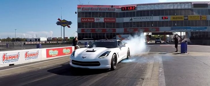 Procharged Chevrolet Corvette Sets 1/4-Mile World Record