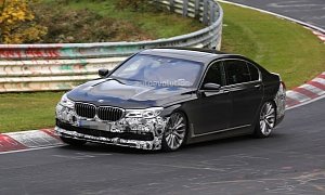 Production 2016 Alpina B7 Spied Wearing Little Camouflage