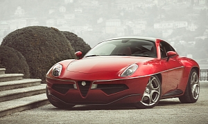 Production Alfa Romeo 8C-Based Disco Volante Shows Up in Geneva