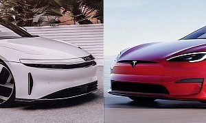 Production and Revenue Gap Is Exactly This Big Between Lucid and Tesla