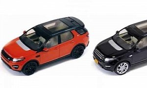 Production Land Rover Discovery Sport Revealed via Scale Model