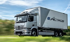 Production Mercedes-Benz eActros Comes This Fall as Long Range Electric Truck