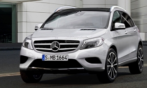 Production Mercedes GLA to Debut at Frankfurt 2013