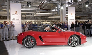 Production of New Porsche Boxster Begins at a VW Plant