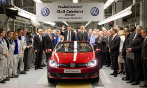 Production of VW Golf Cabriolet Starts in Osnabruck