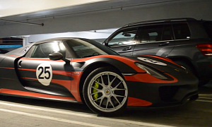 Production Porsche 918 Spyder Spotted in US Ahead of Pebble Beach