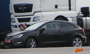 Production SEAT Ibiza Cupra Facelift Spotted