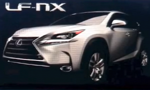 Production Version Lexus LF-NX Leaked