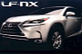 Production Version Lexus LF-NX Leaked